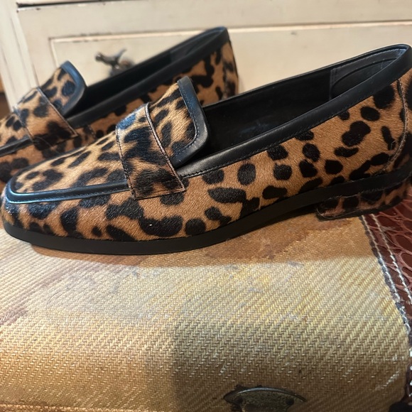 Vionic Leopard Print Loafers - Picture 3 of 8
